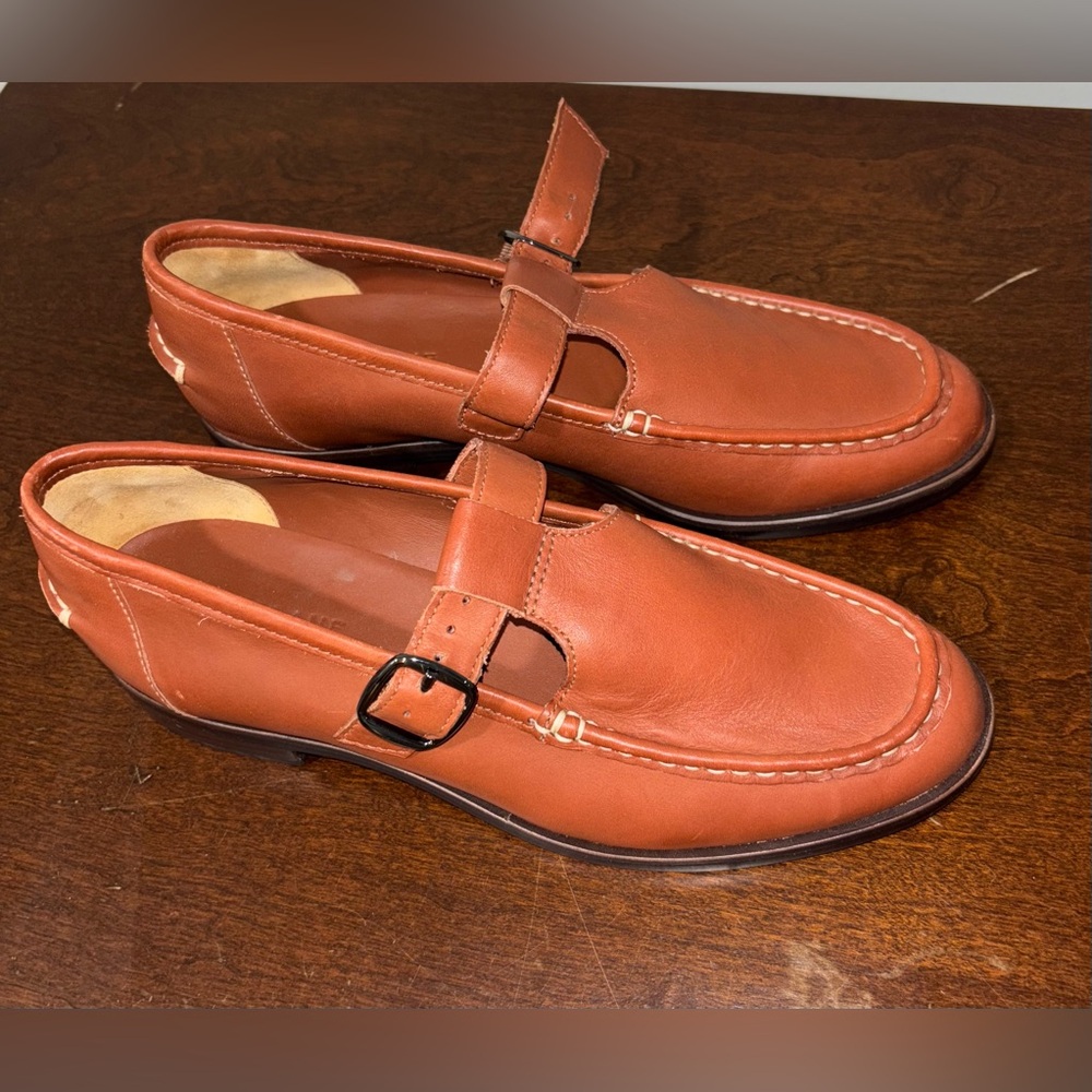Everlane Women’s T-Strap Mary Jane Loafer Shoe - women’s 7.5